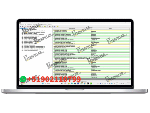 ET CATERPILLAR 2024B + FACTORY PASSWORD QR (FPKG) - Imagen 3
