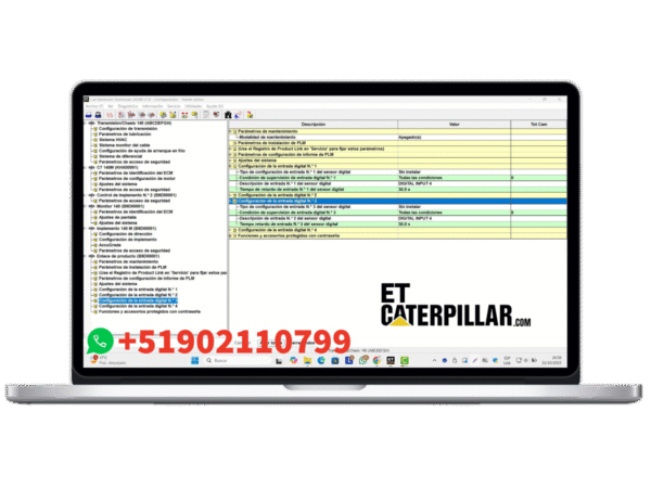 ET CATERPILLAR 2024B + FACTORY PASSWORD QR (FPKG) - Imagen 12