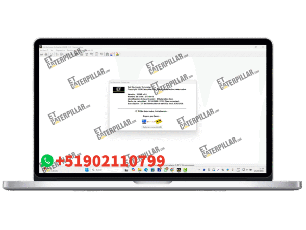 ET CATERPILLAR 2024B + FACTORY PASSWORD QR (FPKG) - Imagen 4
