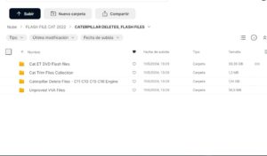 Alternative view of FLASH FILE CATERPILLAR 2022